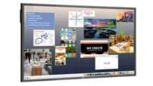 rent 80" touch screen