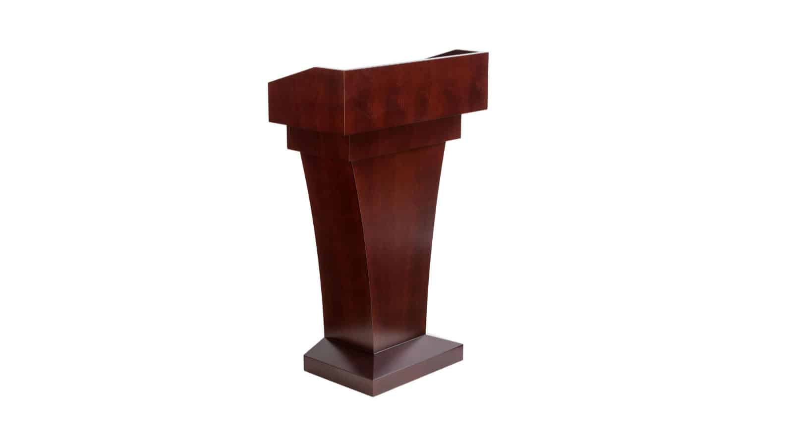 Executive podium rental for events with no sound