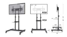 Rent Floor stand with Wheels