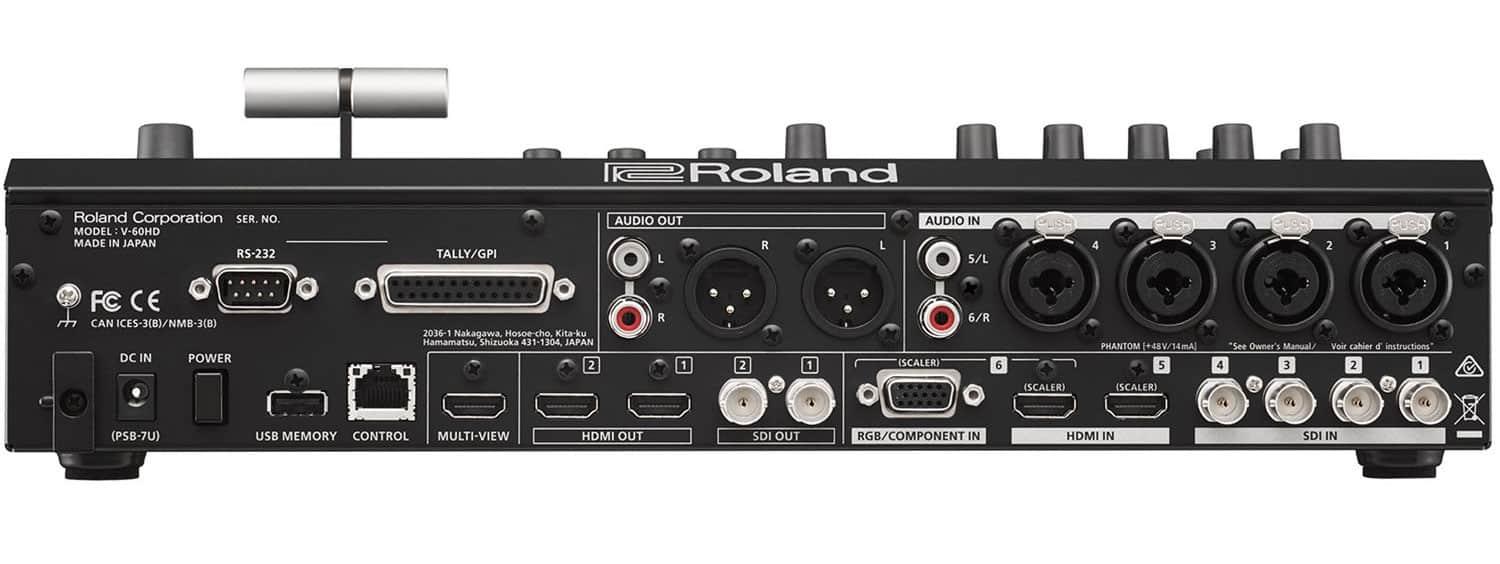 Roland V60hd Rental Multi Format Hd Switcher By Rental