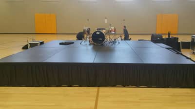 stage rental for events